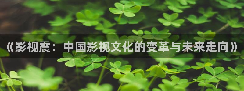 橘子视频下载链接：《影视震：中国影视文化的变革与未来走向》